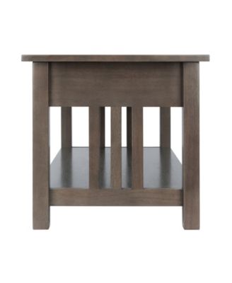 Stafford 18.11" Wood Coffee Table