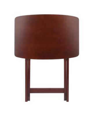 Darlene 2-Piece Wood Snack Table Set