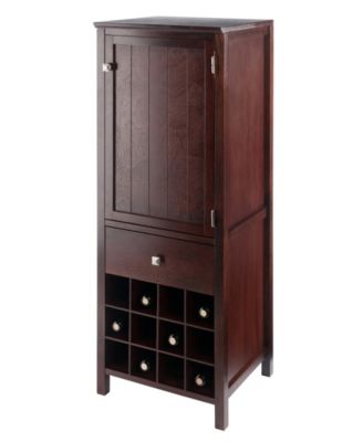 Brooke Jelly 47.44" Wood 3-Section Cupboard