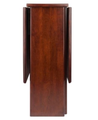 Clara 29.53" Wood Double Drop Leaf Dining Table