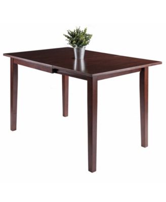 Perrone 29.13" Wood Drop Leaf Dining Table