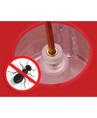 HummZinger HighView Hanging Hummingbird Feeder, 12 oz - Red