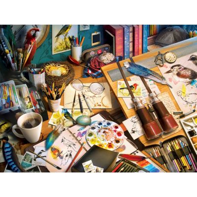 MasterPieces Audubon Creative Birding 300 Piece EZ Grip Jigsaw Puzzle