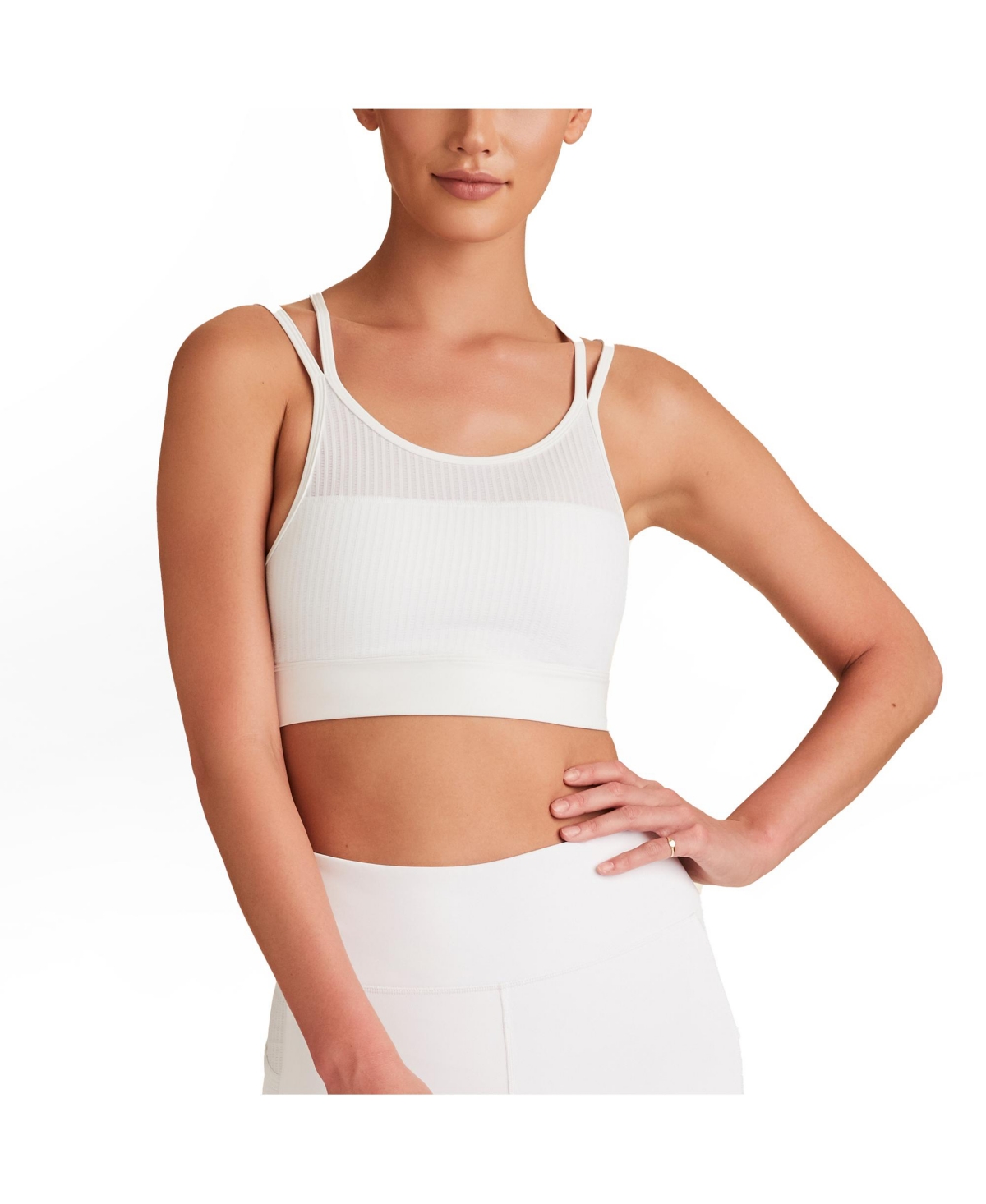 Adult Women Mirage Cami Bra - White