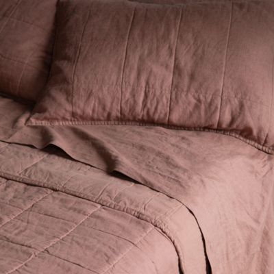 French Linen Box Stitch Quilt - Full/Queen