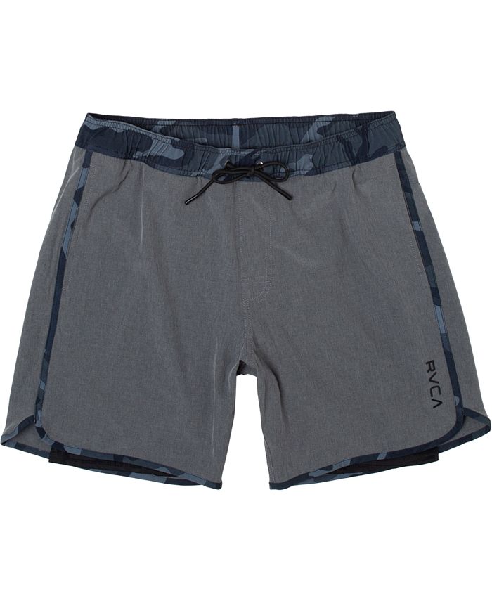 RVCA Men's Eastern Plus Elastic Waist Board Shorts Macy's