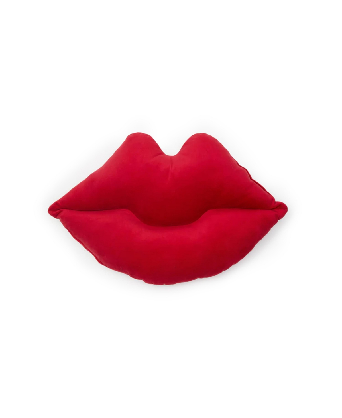 Dormify Coco Lips Shaped Pillow, 11" X 17", Ultra-cute Styles To Personalize Your Room In Coco Lips Red