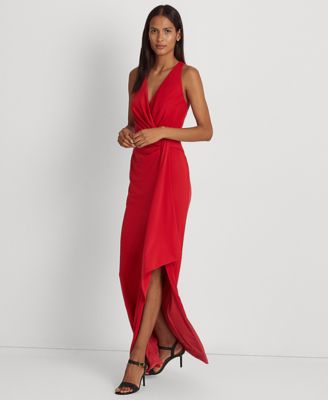 Lauren Ralph Lauren Women's Stretch Jersey Sleeveless Gown - Macy's