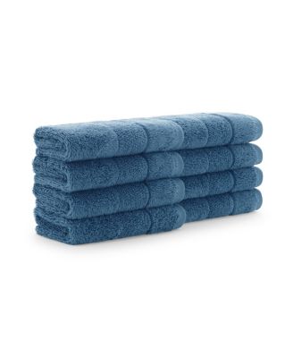 Luxury Turkish Washcloths, 8-Pack, 600 GSM, Extra Soft  Plush, 13x13, Solid Color Options with Dobby Border