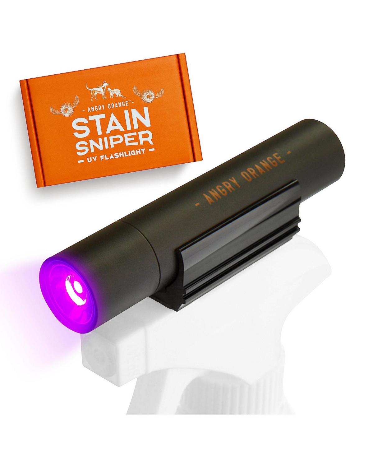 Led Uv Black Light Detector for Pet Stains - Black