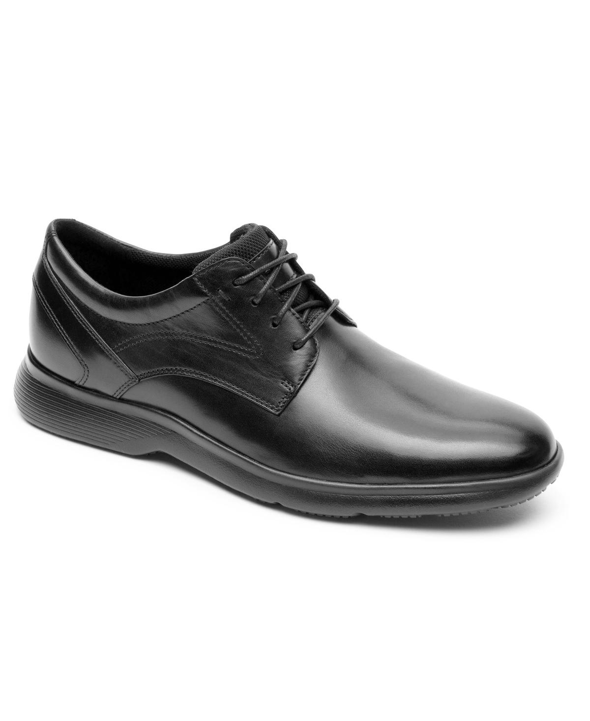 Rockport Men's Truflex Dressports Plain Toe Shoes In Black