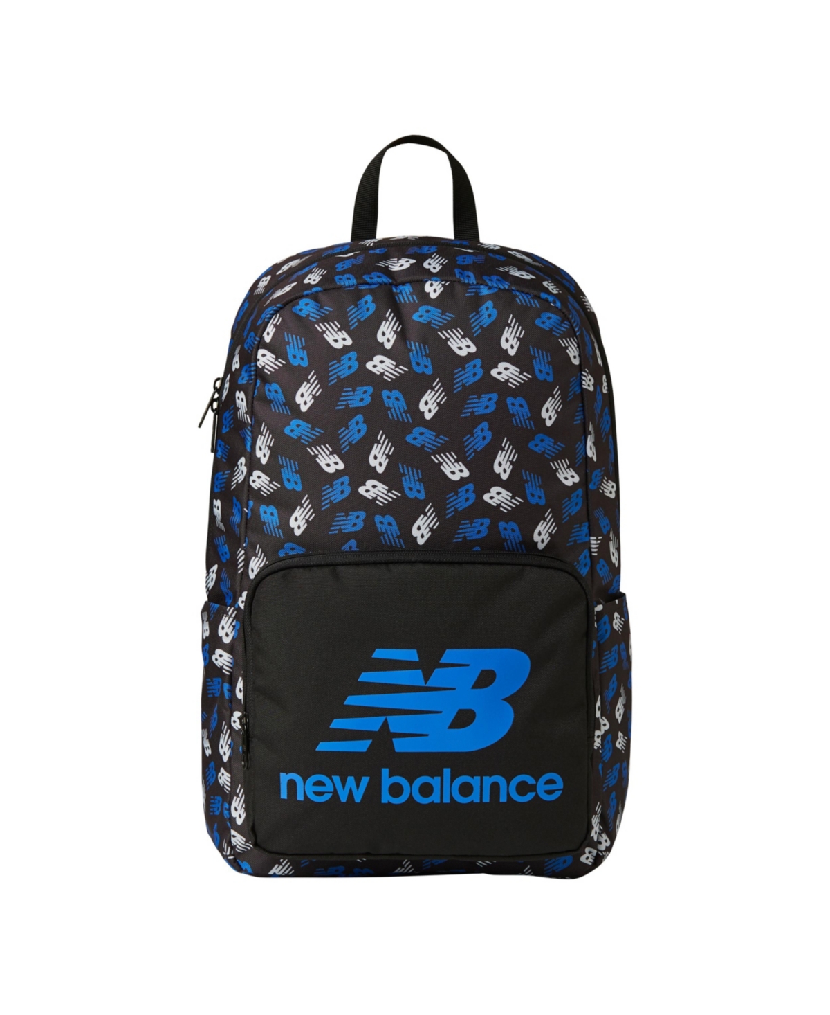 New Balance Kids Printed Backpack In Black