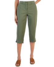 Green Capris Women's Pants & Trousers - Macy's
