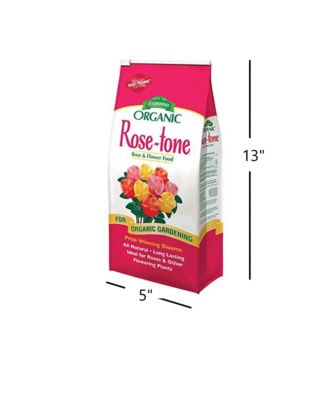 Organic Rose-tone Rose & Flower Food, 4 lbs