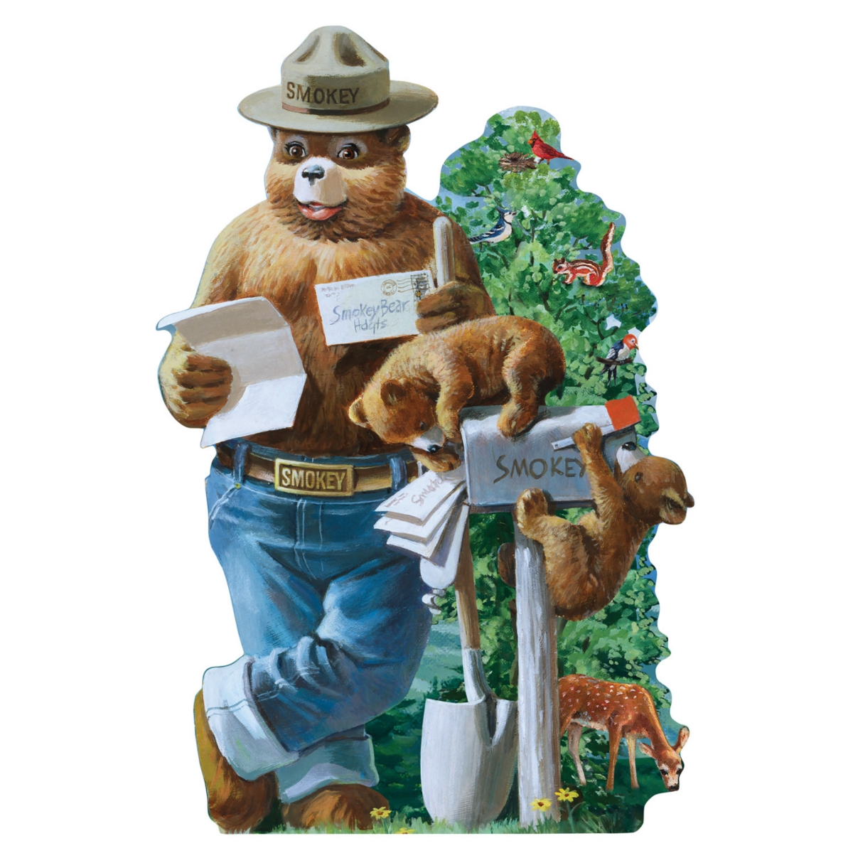 Masterpieces Smokey Bear 36 Piece Floor Jigsaw Puzzle for Kids