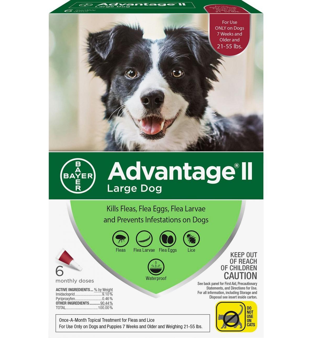 UPC 724089202918 product image for Elanco Advantage Ii Flea Treatment for Dogs | upcitemdb.com