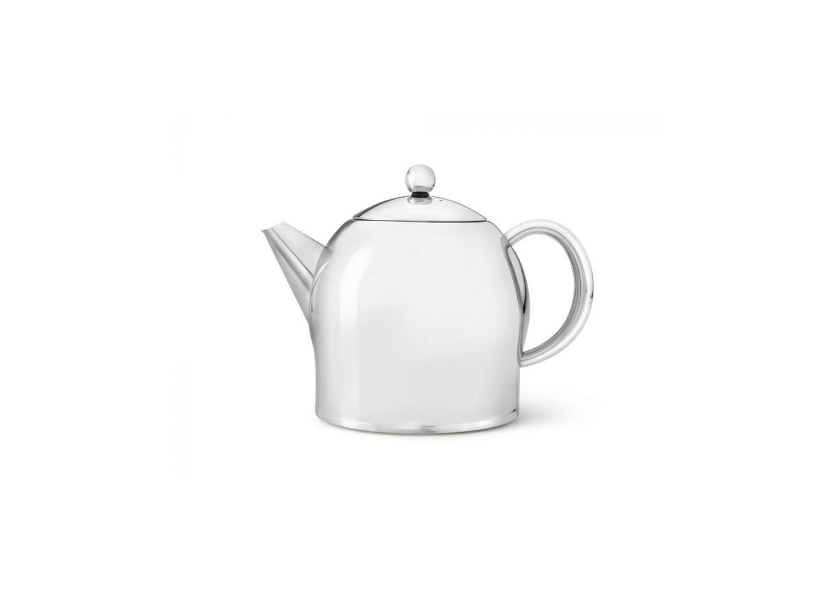 Bredemeijer 34 Fl oz Teapot Ss Shiny Santhee In Silver