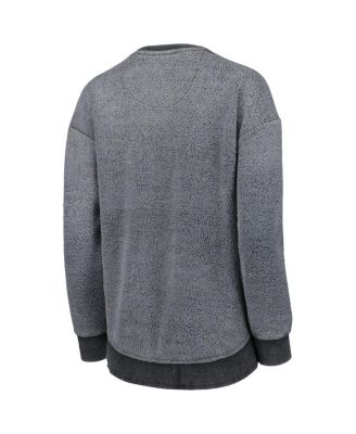 Women's Black Georgia Bulldogs Ponchoville Pullover Sweatshirt