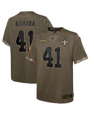 Men's Nike Alvin Kamara Olive New Orleans Saints 2022 Salute To