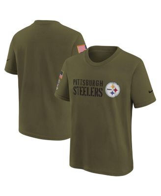 Pittsburgh Steelers Nike 2022 Salute To Service Long Sleeve T Shirt - Mens