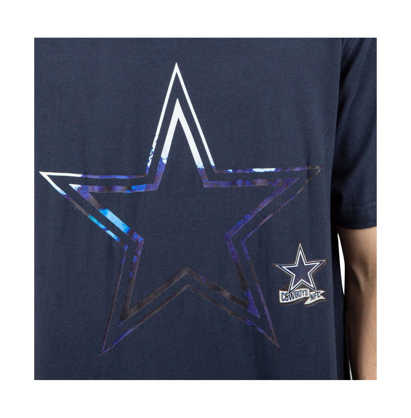 Мужская футболка New Era Navy Dallas Cowboys Sideline — фото 2