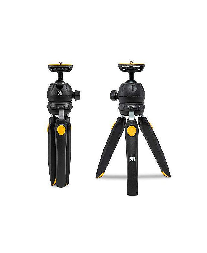 Kodak PhotoGear Mini Adjustable 9"/23 cm Tripod w/Remote Selfie Stick