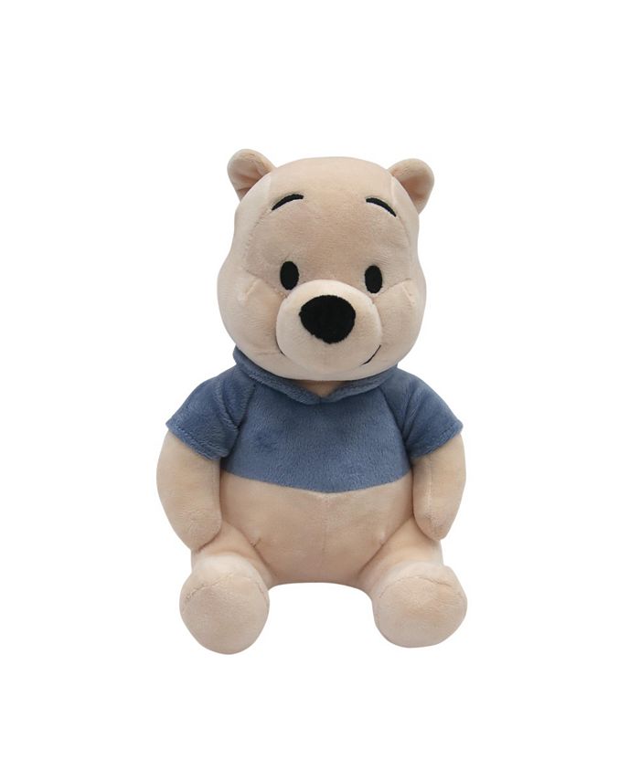 Lambs & Ivy Disney Baby Forever Pooh Beige/Blue Bear Plush Winnie the