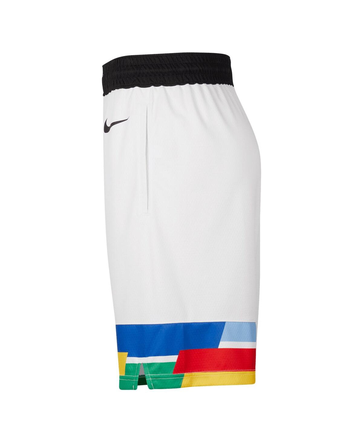 Shop Nike Men's  White Minnesota Timberwolves 2022/23 City Edition Swingman Shorts