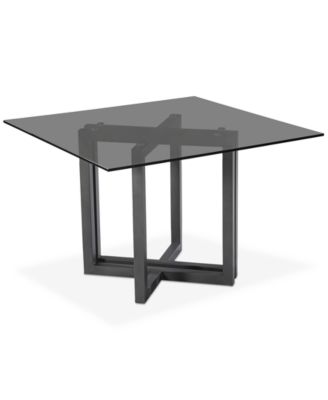 Emila Square Glass Dining Table, Created for Macy's
