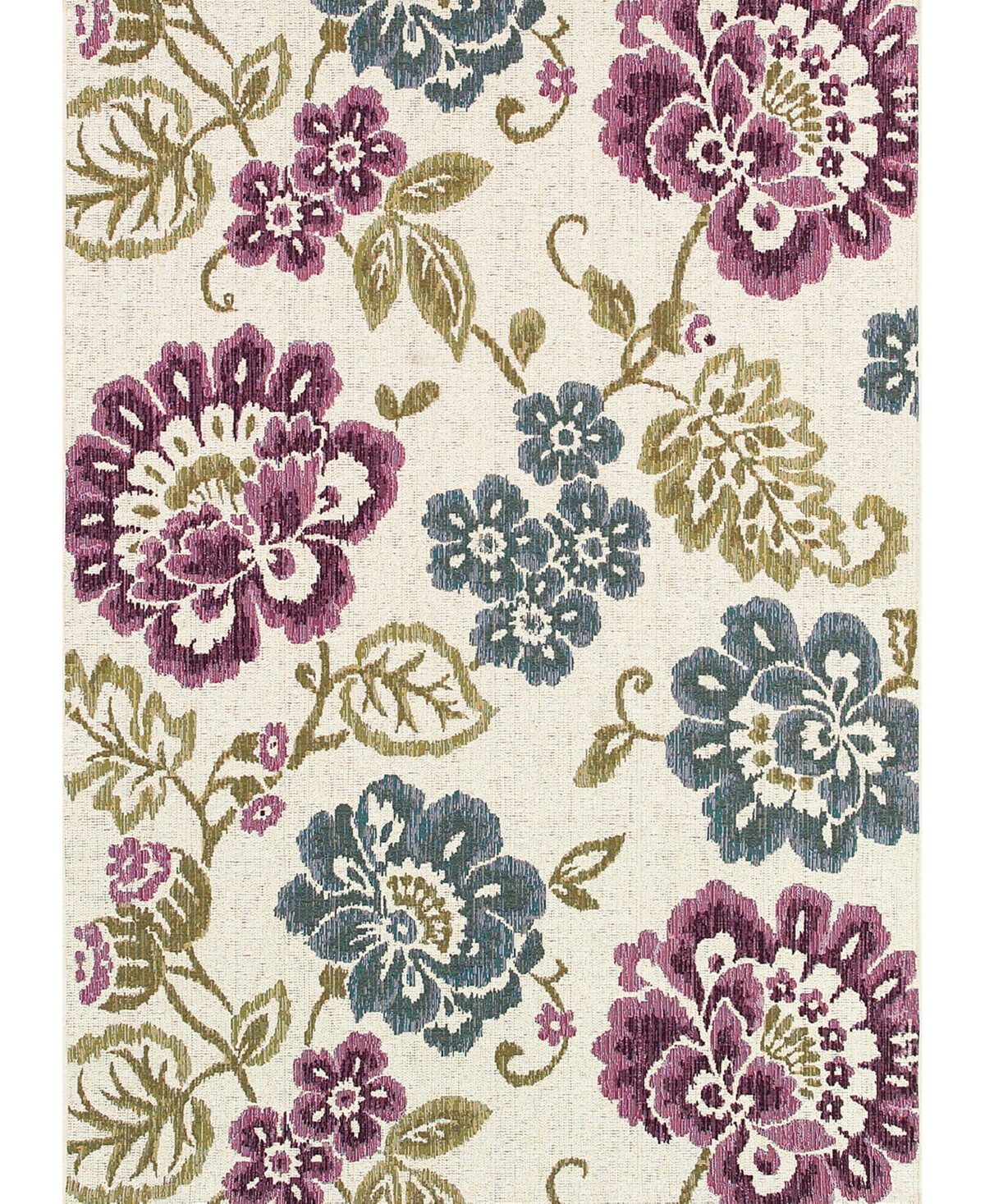 Couristan Dolce Tivoli 2'3" X 3'11" Area Rug In Ivory