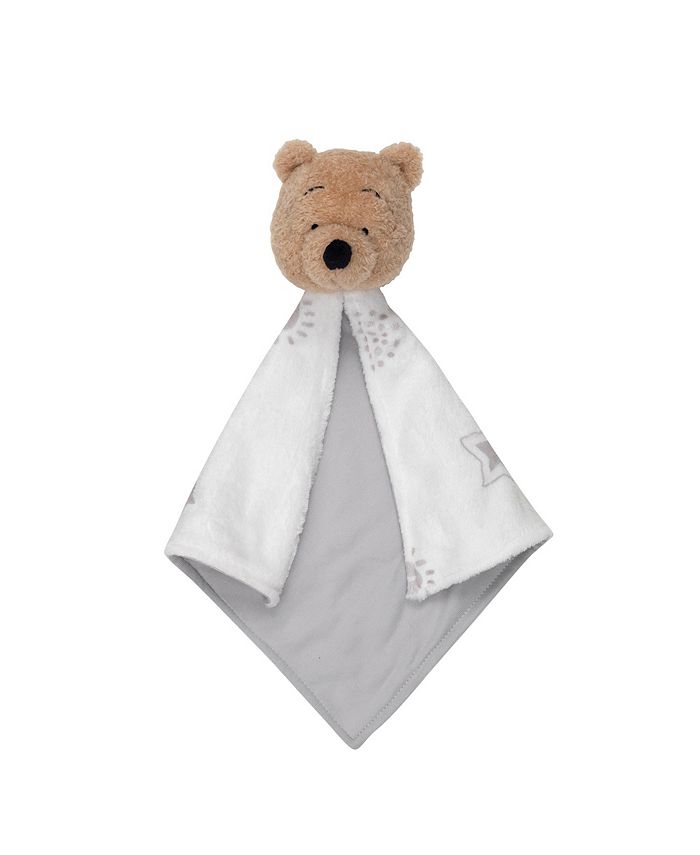 Lambs & Ivy Disney Baby WINNIE THE POOH Lovey White/Gray Security ...