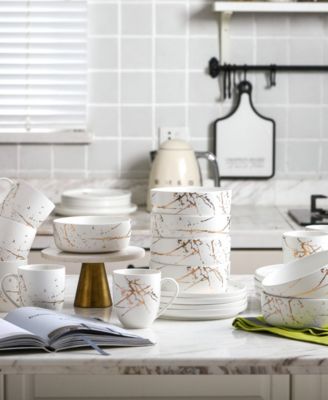 Zora 16 Pc. Dinnerware Set, Service For 4