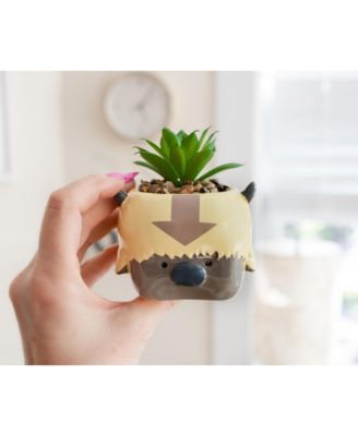 Avatar: The Last Airbender Appa 6-Inch Ceramic Planter With Artificial Succulent