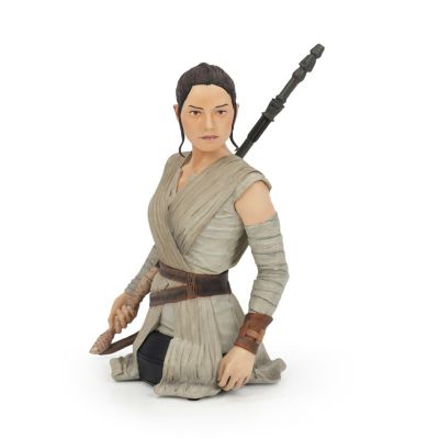 The Force Awakens Rey Figure Statue | 6-Inch Character Resin Bust