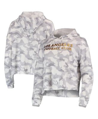 Women's Gray LAFC Composite Hoodie T-shirt