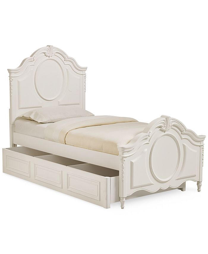 Furniture Celestial Kid's Twin Panel Bed with Trundle Macy's