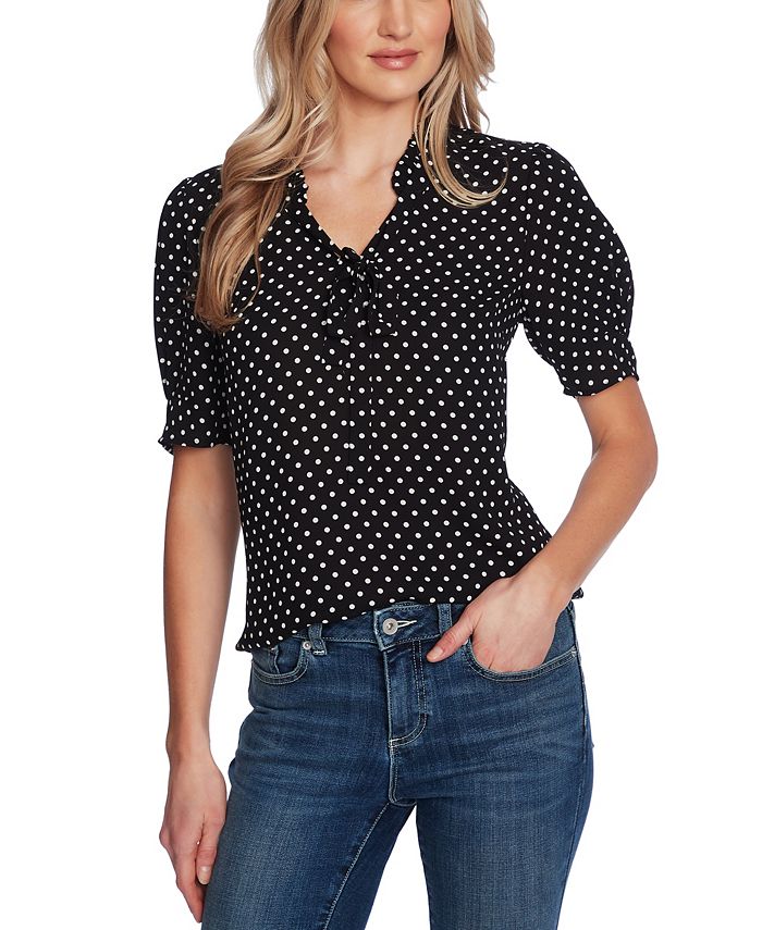 Womens Polka Dot Tops - Macy's