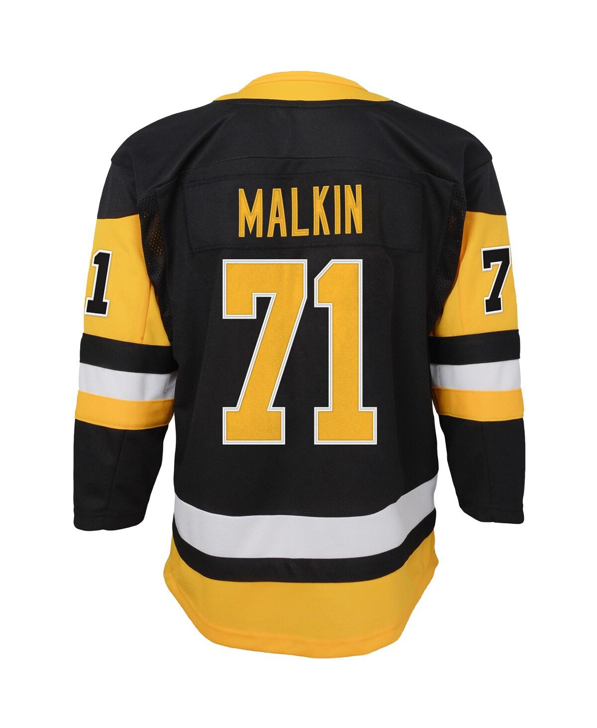 Big Boys Evgeni MalkPittsburgh Penguins Home Premier Player Jersey - Black