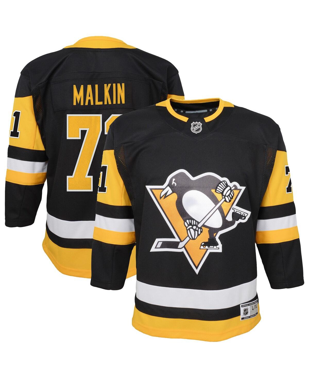 Big Boys Evgeni MalkPittsburgh Penguins Home Premier Player Jersey - Black