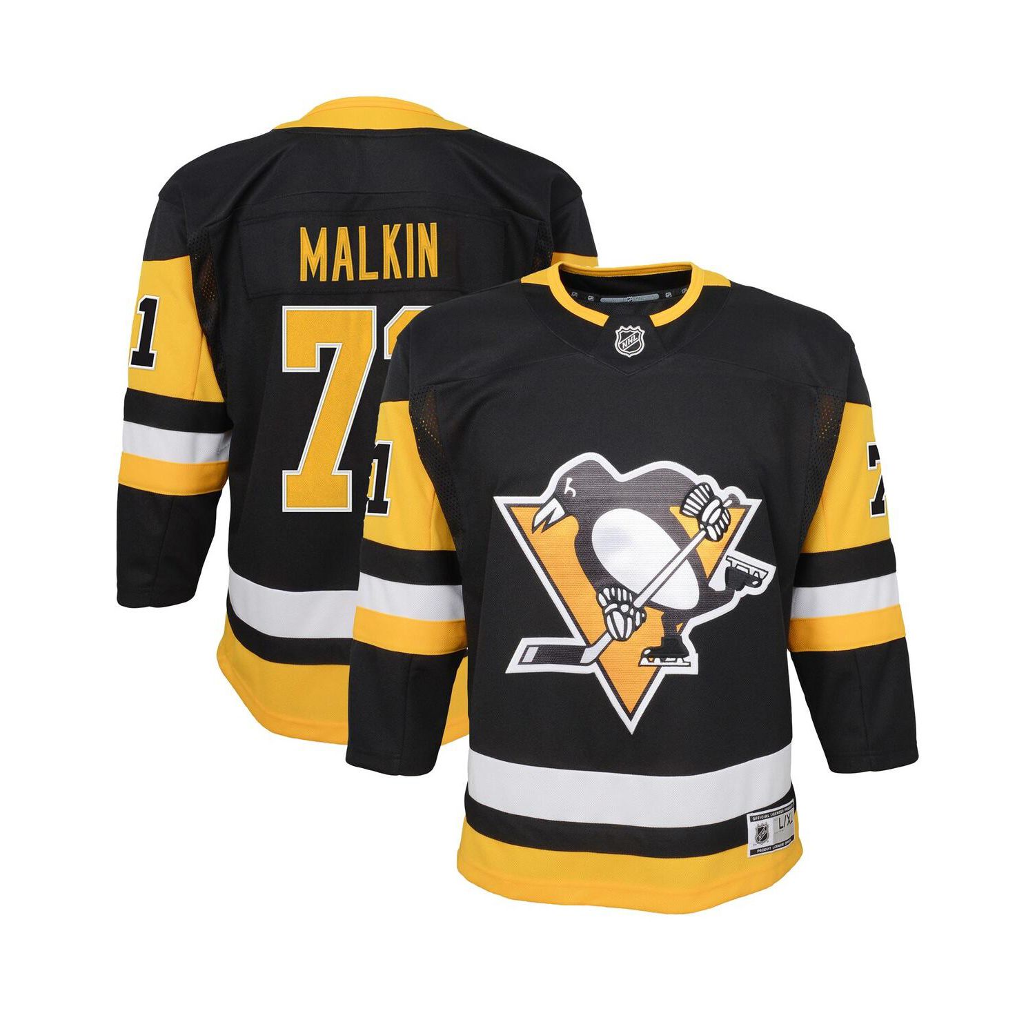 Big Boys Evgeni Malkin Black Pittsburgh Penguins Home Premier Player Jersey