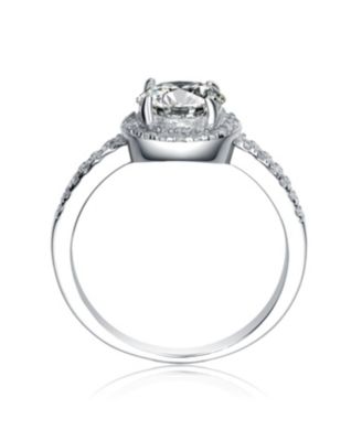 Sterling Silver Cubic Zirconia Traditional Ring