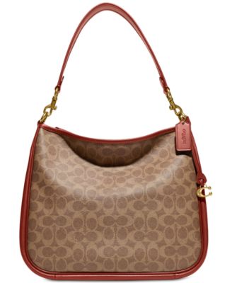 Coach CC sig Sutton Tan/rust buying handbag purse