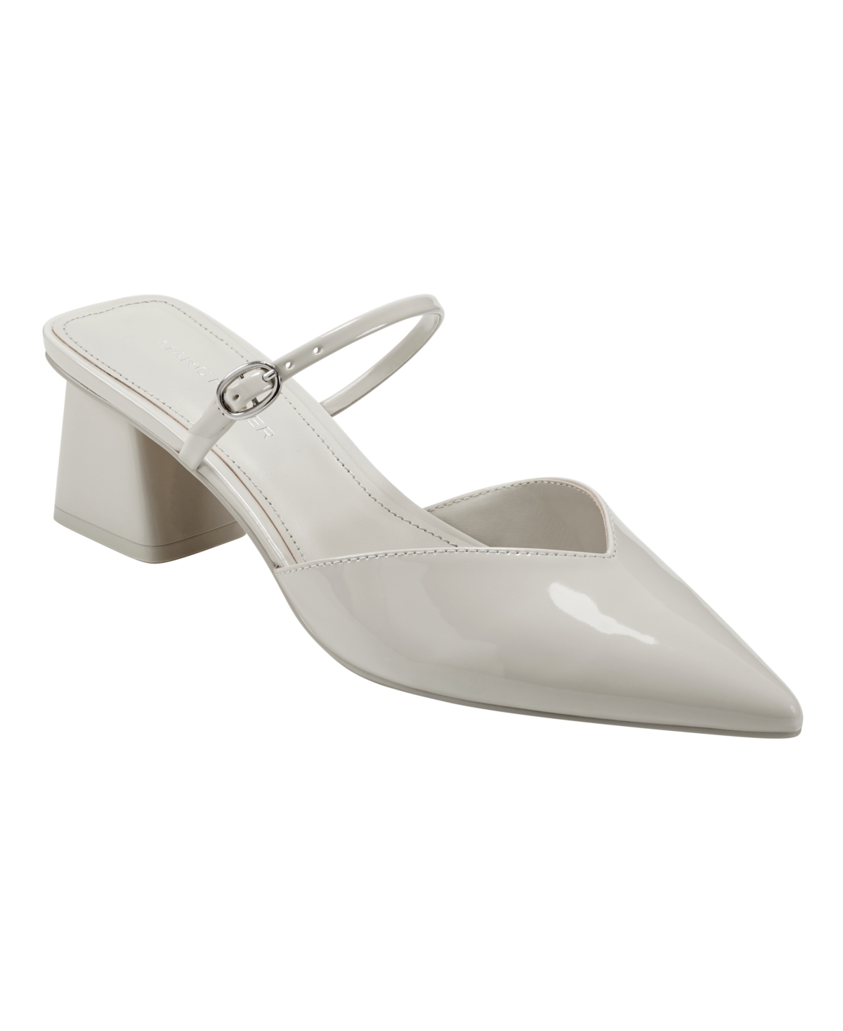 Marc Fisher Women's Lakey Pointy Toe Block Heel Dress Pumps Women's Shoes