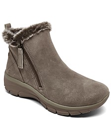 Women's Relaxed Fit: Easy Going - High Zip Boots from Finish Line