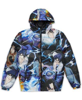 Store Naruto vs sasuke hypland puffer jacket