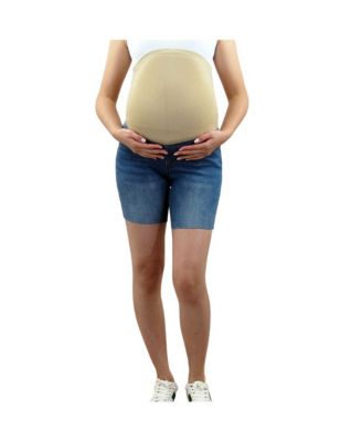 Maternity Bermuda Shorts with Belly Band