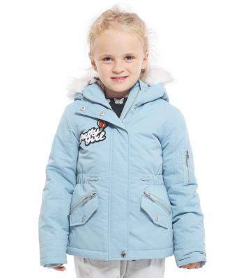 Girls Parka Jacket with Insulated Hood