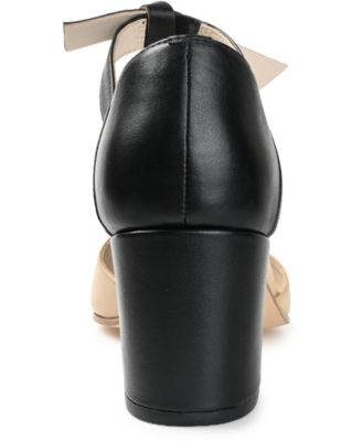 Women's Camille Pointed Toe Block Heel Pumps