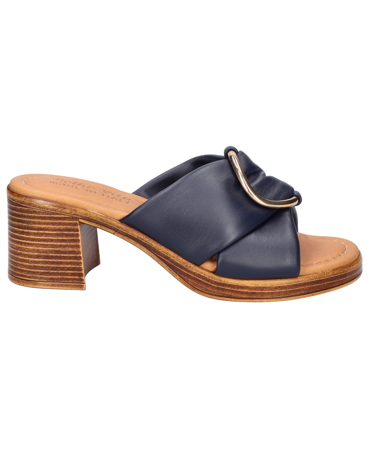 Bella Vita Women's Chi-Italy Block Heel Sandals -Leather