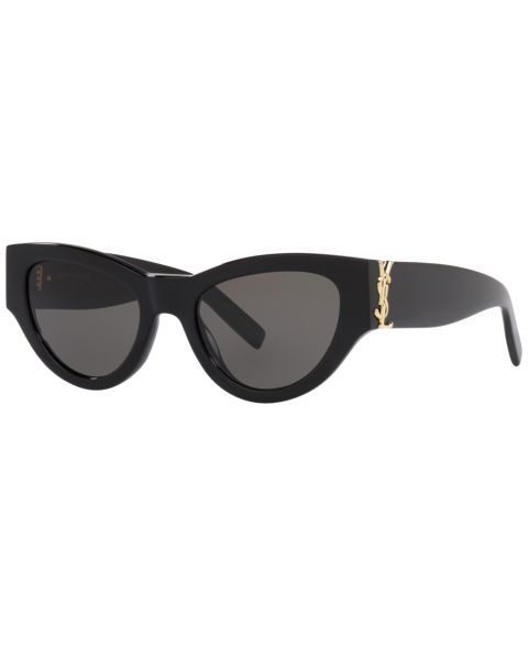 Солнцезащитные очки Saint Laurent Unisex Sunglasses, SL M94, цвет: Чёрный